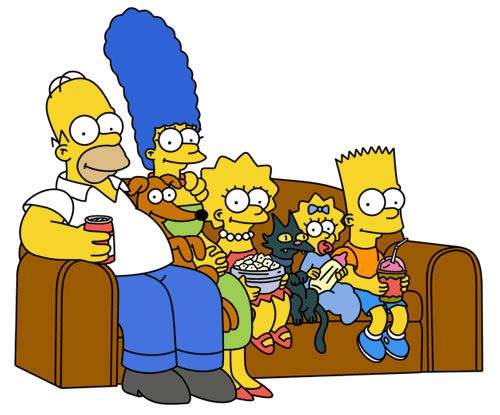 Video: Constructing a Couch Gag- The Simpsons