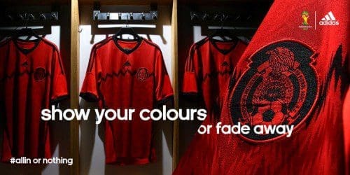 Mexico 2014 Away Kit