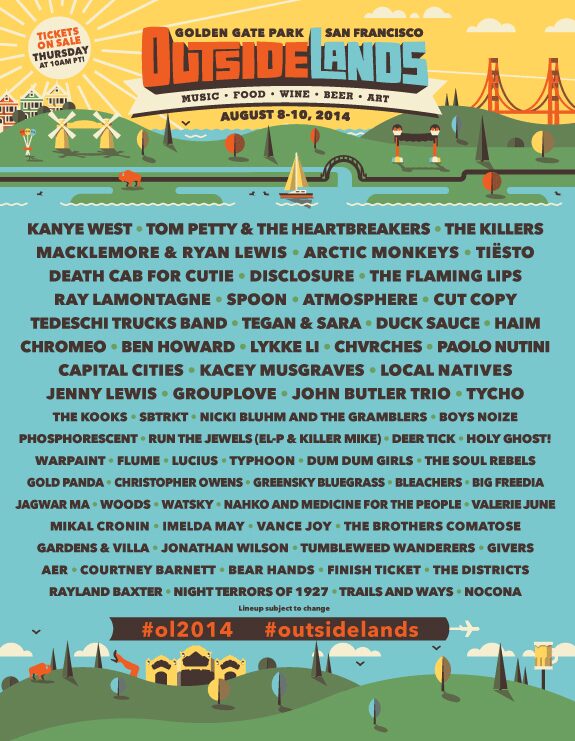 Outside Lands 2014