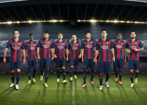 FC Barcelona Home Kit 2014-15