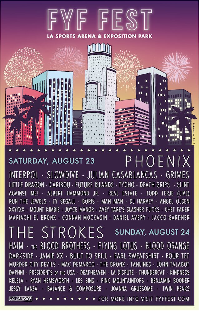 FYF Fest 2014-poster
