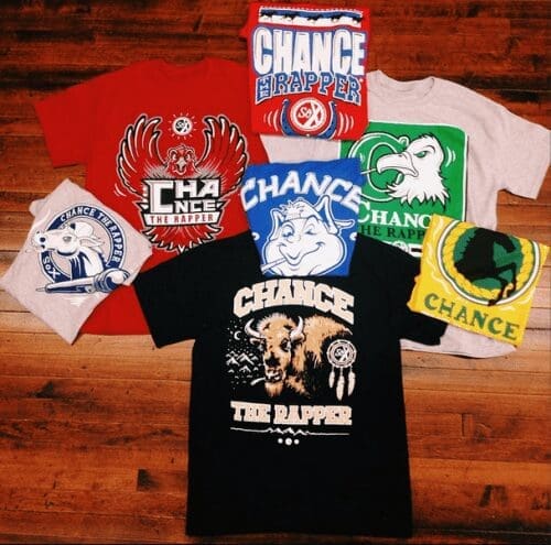 Chance The Rapper 2014 College Tour Merch