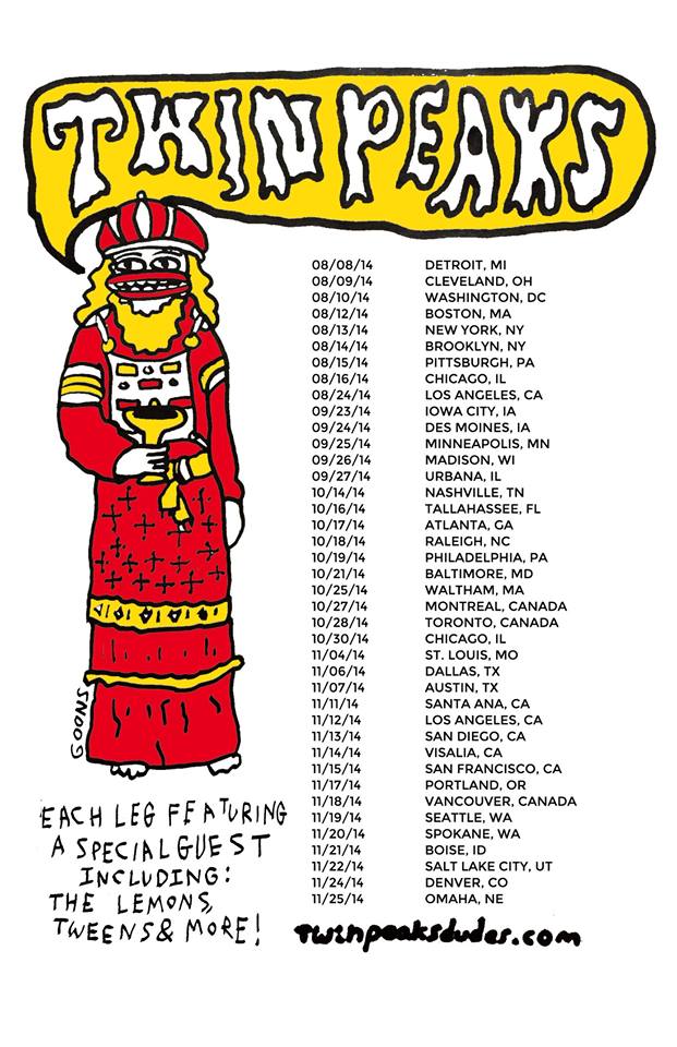 Twin Peaks Fall 2014 Tour
