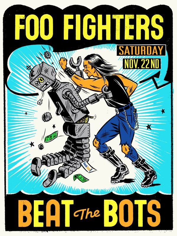 Foo Fighters Beat The Bots