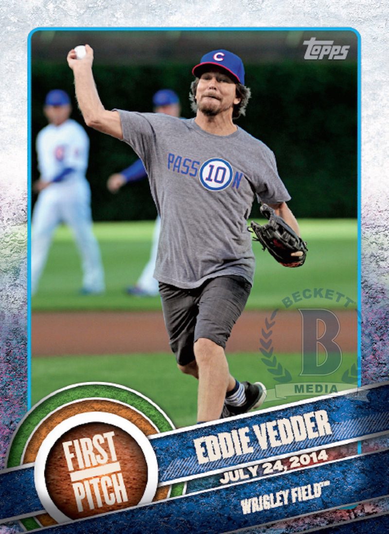 Eddie Vedder Topps card