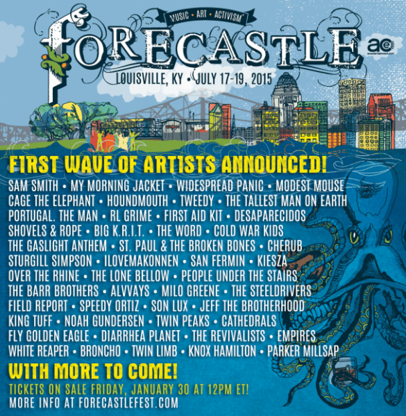 Forecastle 2015 Lineup