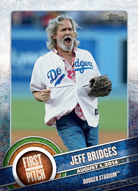 Jeff Bridges Topps Card
