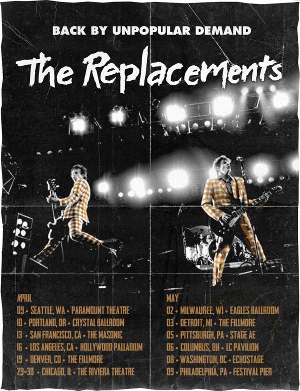 The Replacements 2015 Tour
