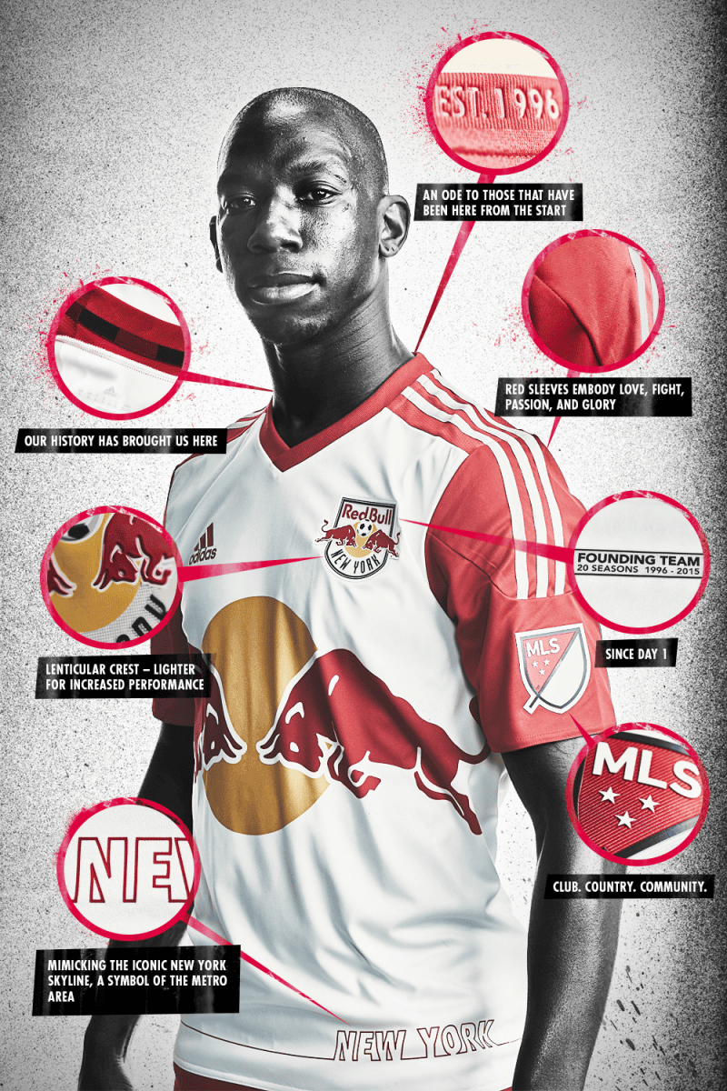 New York Red Bulls 2015 Primary Kit