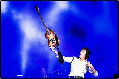 Paul McCartney on the "Out There" tour, New Orlean, 2014.© 2015 MPL Communications Ltd/Photographer: MJ Kim. FOR ONE TIME EDITORIAL USE ONLY IN RELATION TO PAUL McCARTNEY'S OUT THERE TOUR – ANY OTHER USE IS NOT AUTHORISED BY MPL COMMUNICATIONS LTD ("MPL") AND SHALL REQUIRE MPL’S FURTHER APPROVAL. FOR ANY FURTHER USE PLEASE CONTACT: MPL IN LONDON ON +44(0)2074392001 OR ESTAUNTON@MPL.CO.UK.