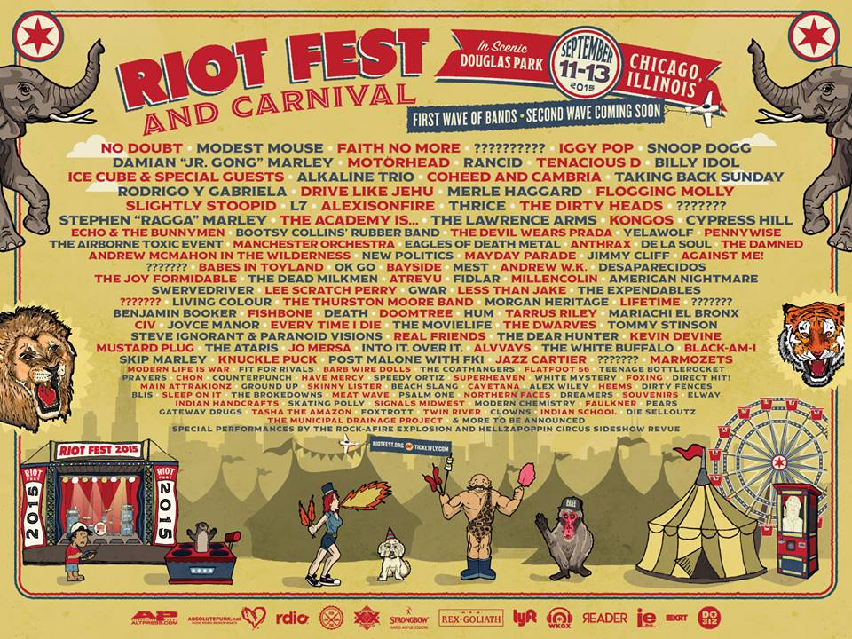 Riot Fest 2015 Chicago