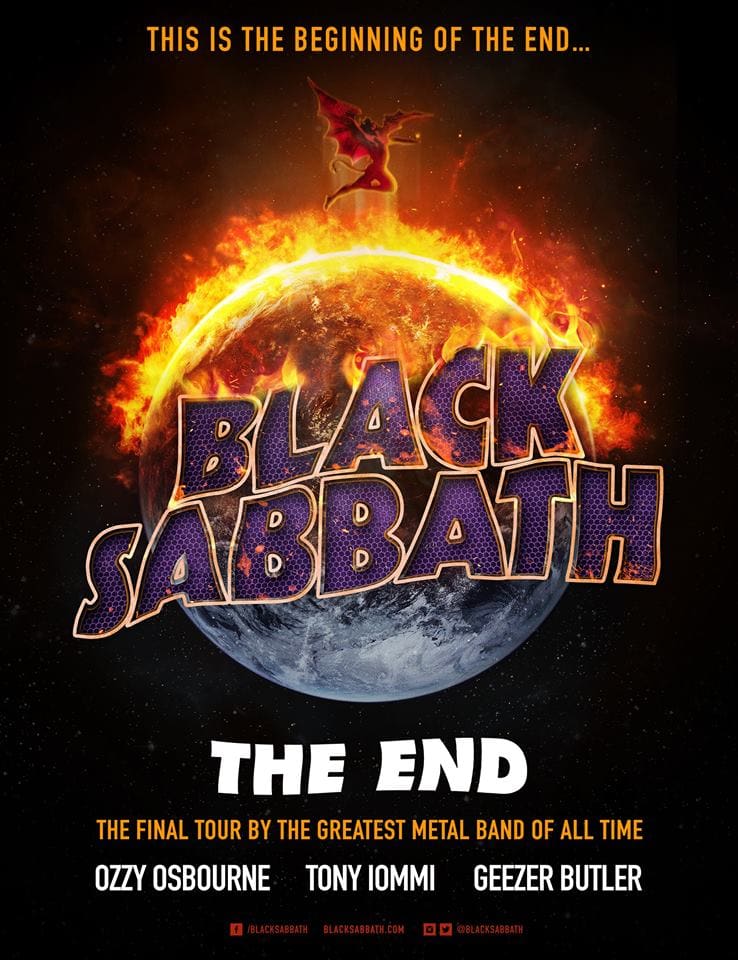 Black Sabbath 2016 Tour