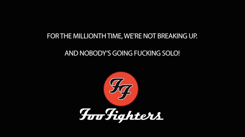 Foo Fighters Breakup