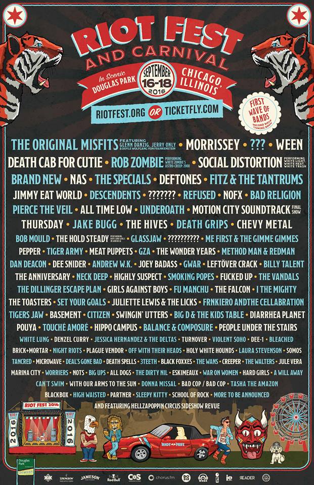Riot Fest Chicago 2016