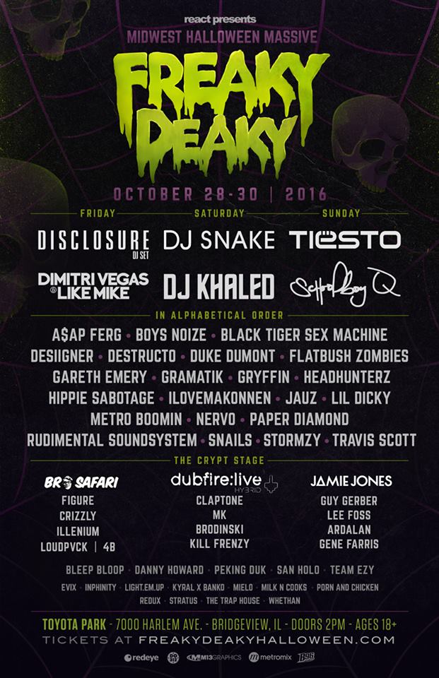 Freaky Deaky 2016