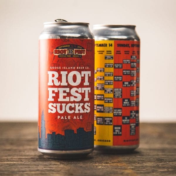 The Riot Fest 2019 Schedule Has Been Announced & It Comes Wrapped On Their Own Pale Ale
