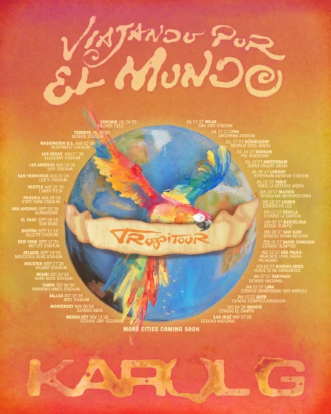 Karol G Viajando Por El Mundo tour