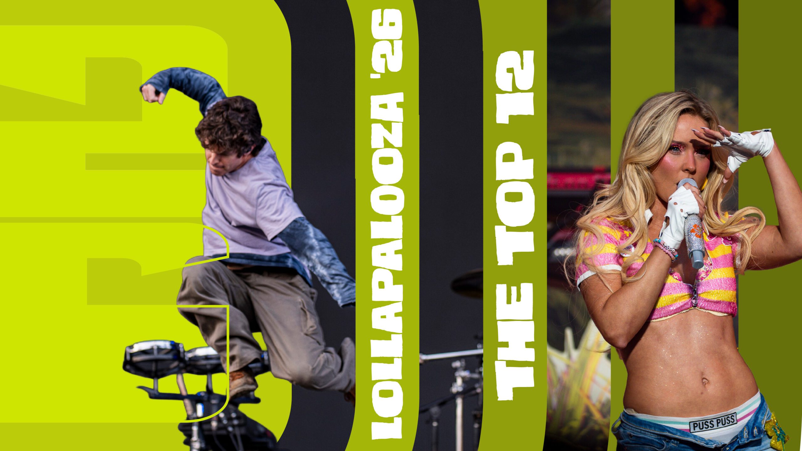The Top 12 Artists of Lollapalooza 2026